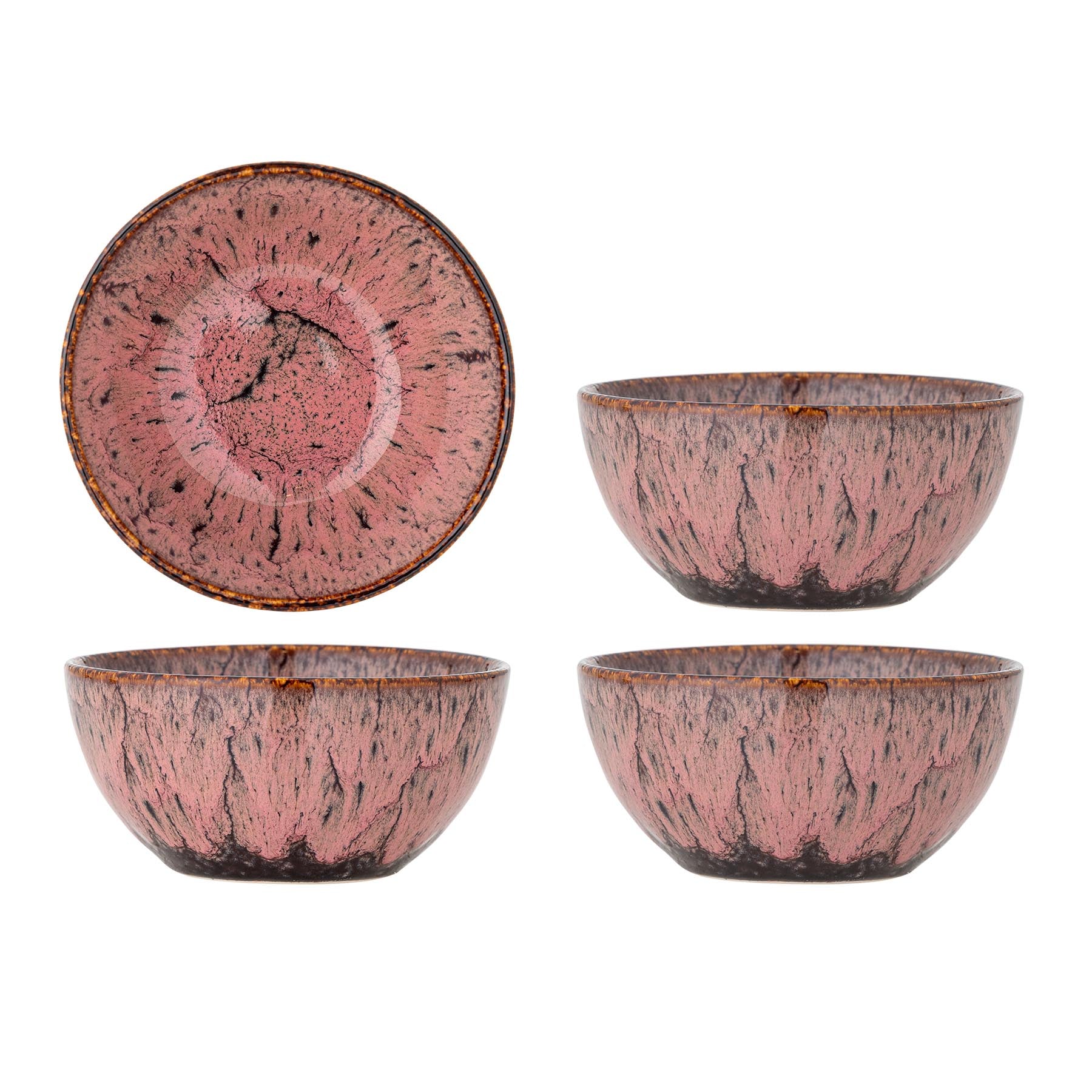 Rayen Schale, Rose, Steingut in Rose präsentiert im Onlineshop von KAQTU Design AG. Schale ist von Creative Collection