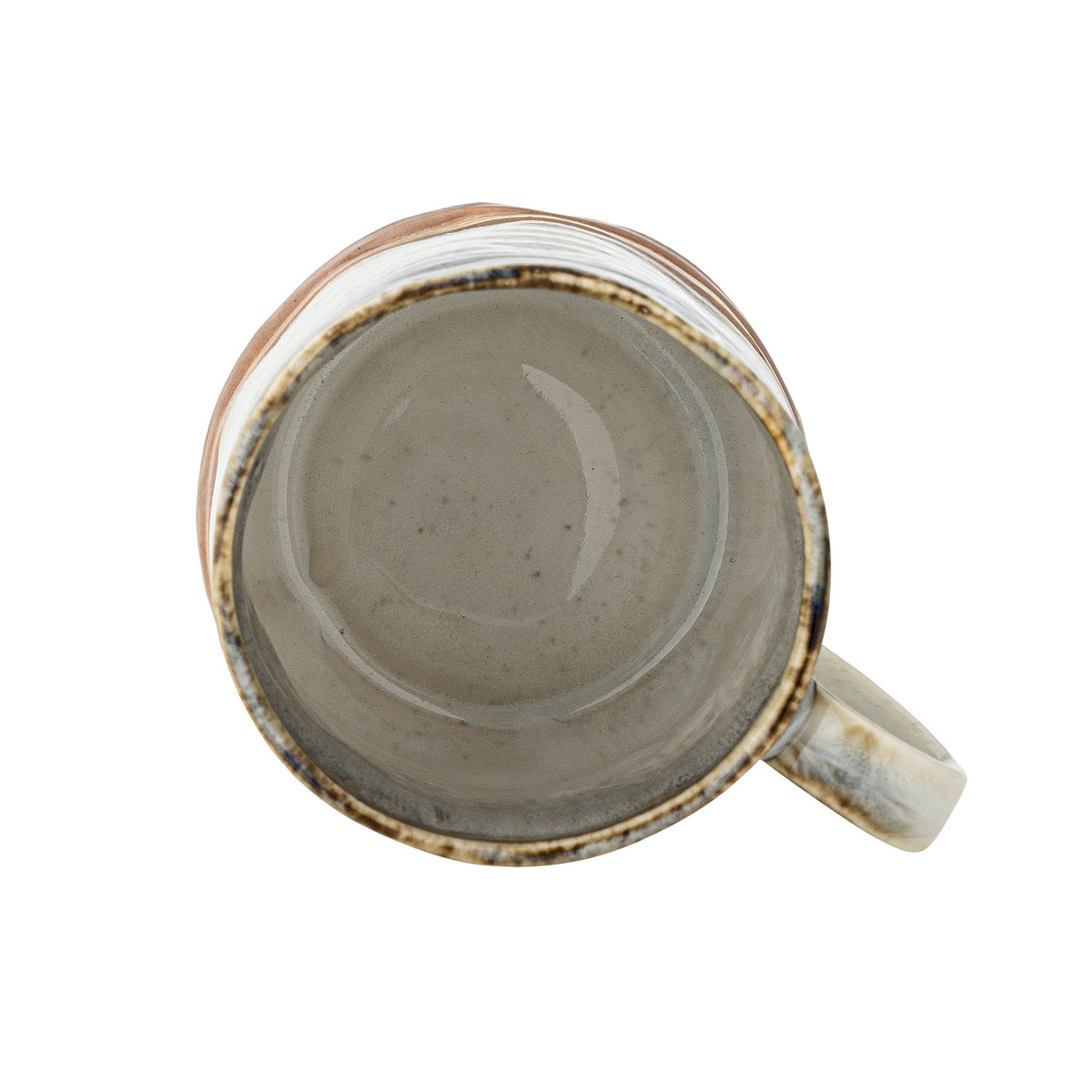 Deana Becher, Braun, Steingut in Braun präsentiert im Onlineshop von KAQTU Design AG. Tasse ist von Bloomingville