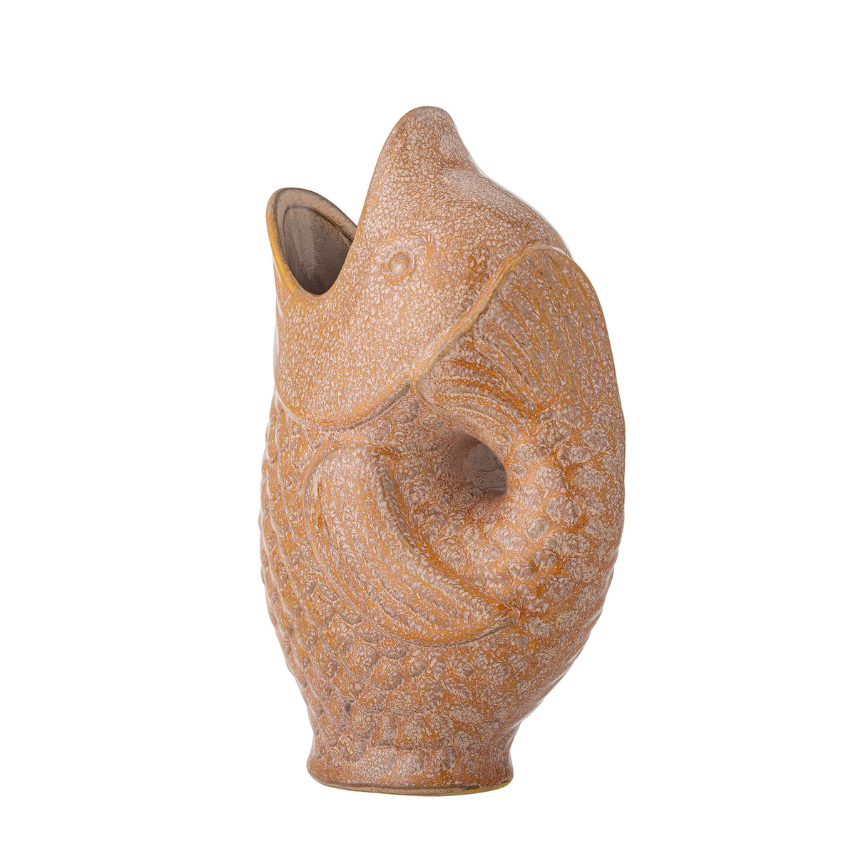 Harvey Vase, Braun, Steingut in Braun präsentiert im Onlineshop von KAQTU Design AG. Vase ist von Creative Collection