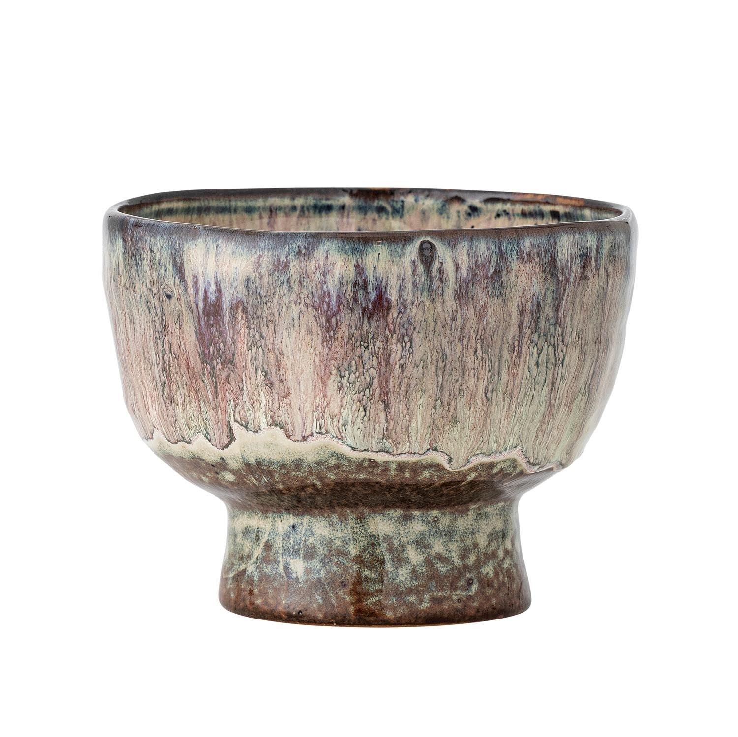 Luella Blumentopf, Blau, Steingut in Blau präsentiert im Onlineshop von KAQTU Design AG. Blumentopf ist von Creative Collection