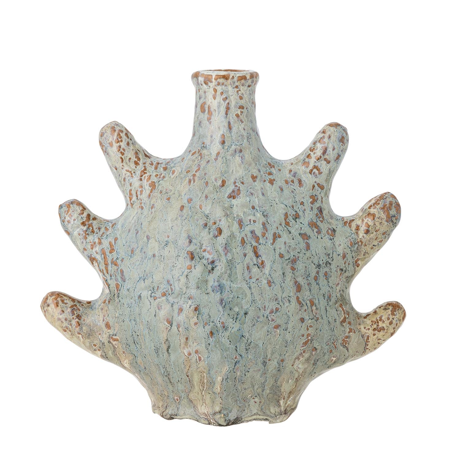 Bridget Kerzenhalter, Grau, Steingut in Grau präsentiert im Onlineshop von KAQTU Design AG. Podest ist von Creative Collection