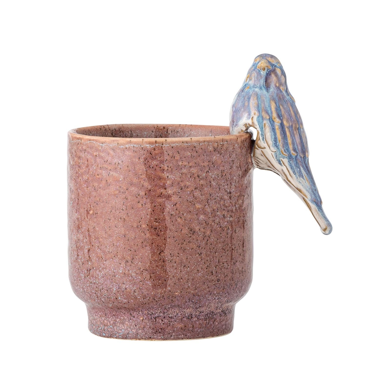 Setzen Sie mit dem Larky Blumentopf von Creative Collection kreative Akzente in Ihrem Zuhause. Handgefertigt aus Steingut, vereint er Kunst und Funktion.