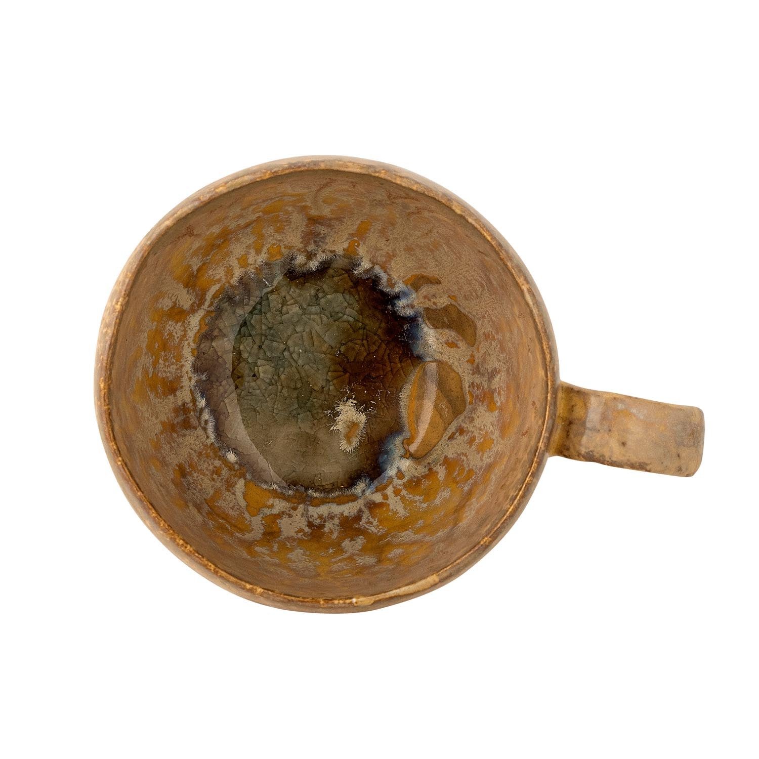 Verleihen Sie Ihrem Tisch mit der Milani Tasse von Bloomingville einen Hauch von Eleganz. Diese gelbe Steinguttasse ist ein einzigartiges Unikat, ideal für jeden Anlass.