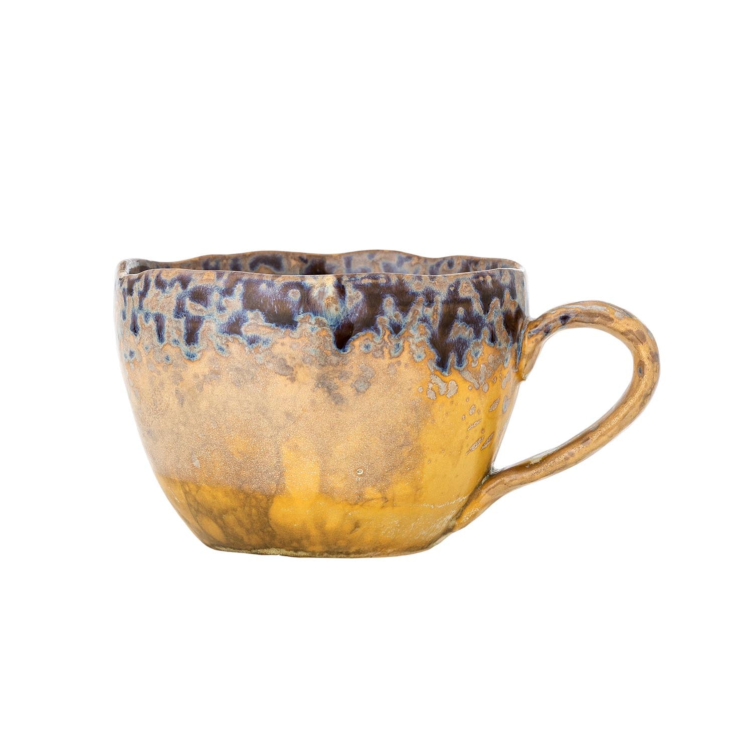 Entdecken Sie die Milani Tasse von Bloomingville: Einzigartiges Steingut-Design in warmen Gelbtönen, ideal für jeden Anlass und stilvolle Akzente.