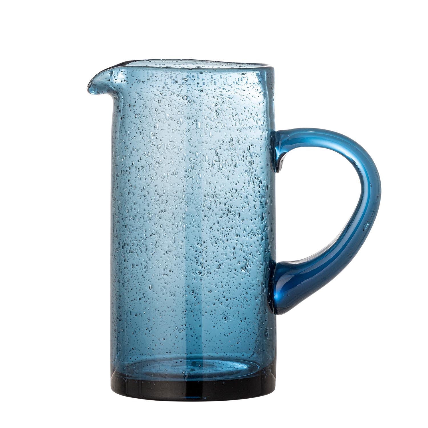 Tabby Krug, Blau, Glas in Blau präsentiert im Onlineshop von KAQTU Design AG. Kanne ist von Creative Collection