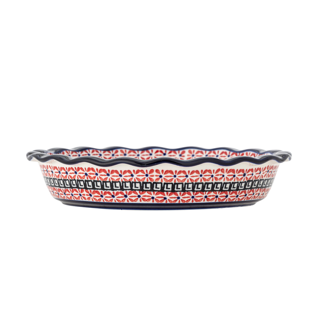 Florist Schale, Rot, Steingut in Rot präsentiert im Onlineshop von KAQTU Design AG. Schale ist von Creative Collection