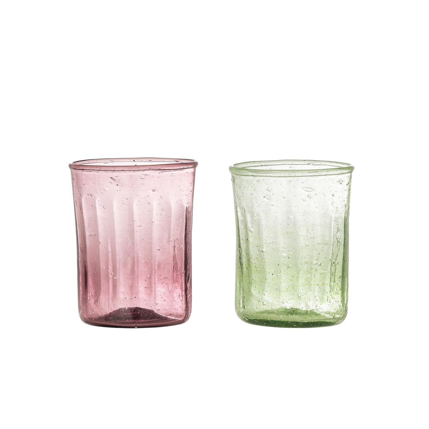 Sunil Trinkglas, Grün, Glas in Grün präsentiert im Onlineshop von KAQTU Design AG. Glas ist von Bloomingville