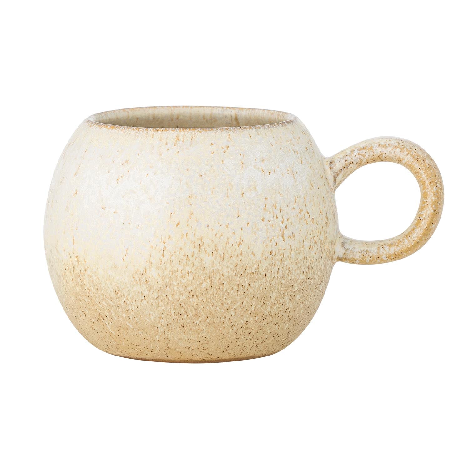 Paula Becher, Natur, Steingut in Natur präsentiert im Onlineshop von KAQTU Design AG. Tasse ist von Bloomingville