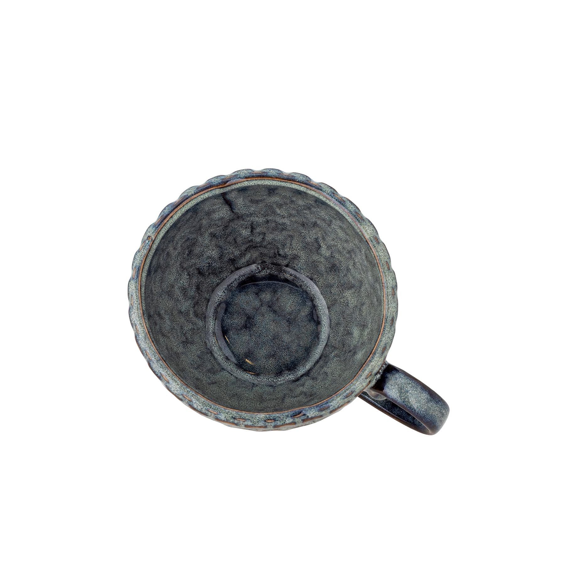 Katrina Tasse, Grau, Steingut in Grey präsentiert im Onlineshop von KAQTU Design AG. Tasse ist von Creative Collection