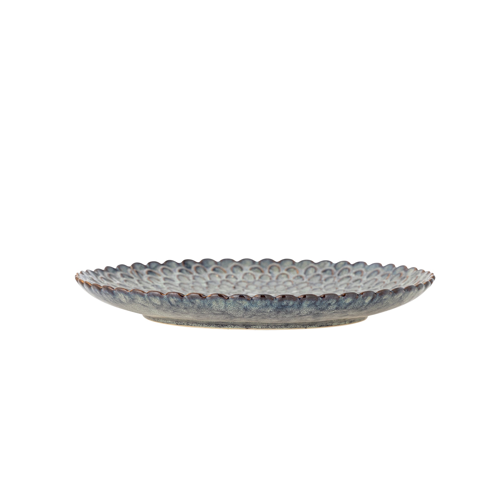 Katrina Teller, Grau, Steingut in Grey präsentiert im Onlineshop von KAQTU Design AG. Teller ist von Creative Collection