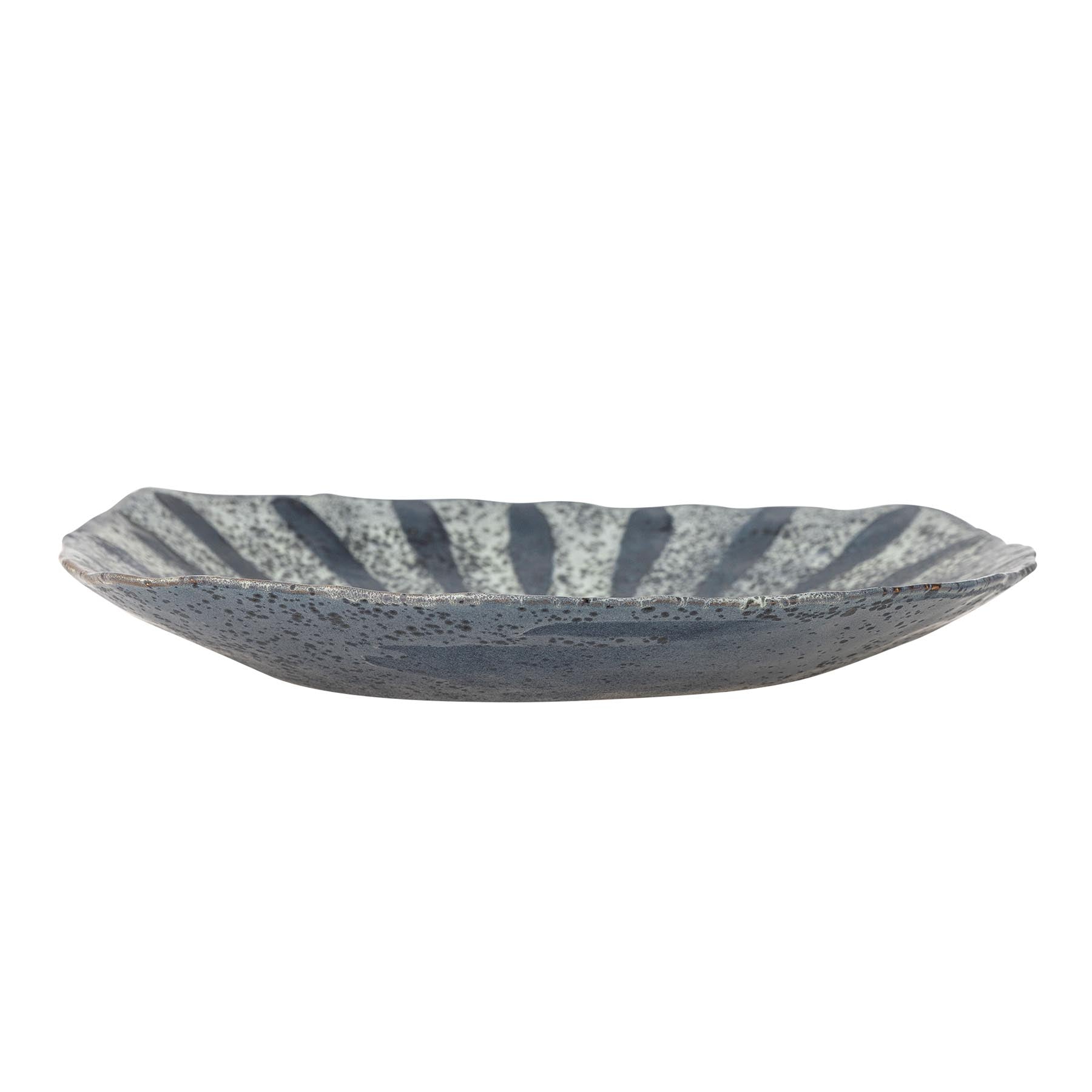 Ramie Servierplatte, Grau, Steingut in Grey präsentiert im Onlineshop von KAQTU Design AG. Käsezubehör ist von Creative Collection