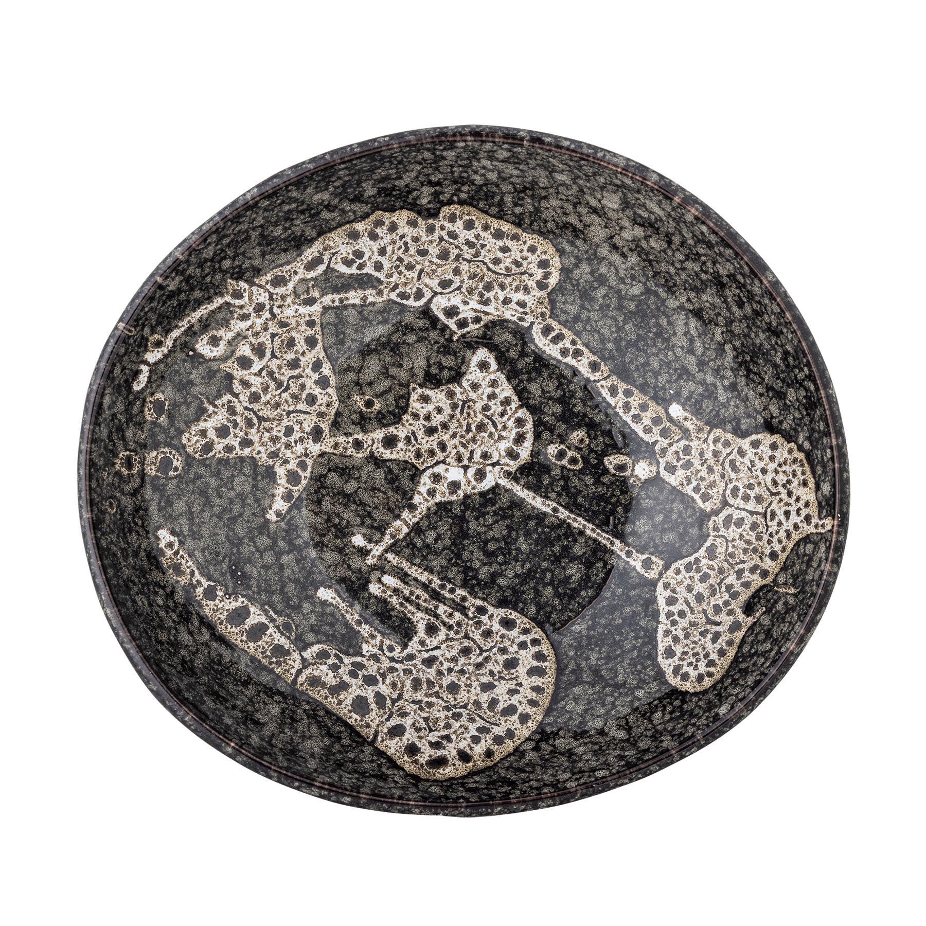 Sway Schale, Grau, Steingut in Grey präsentiert im Onlineshop von KAQTU Design AG. Schale ist von Creative Collection