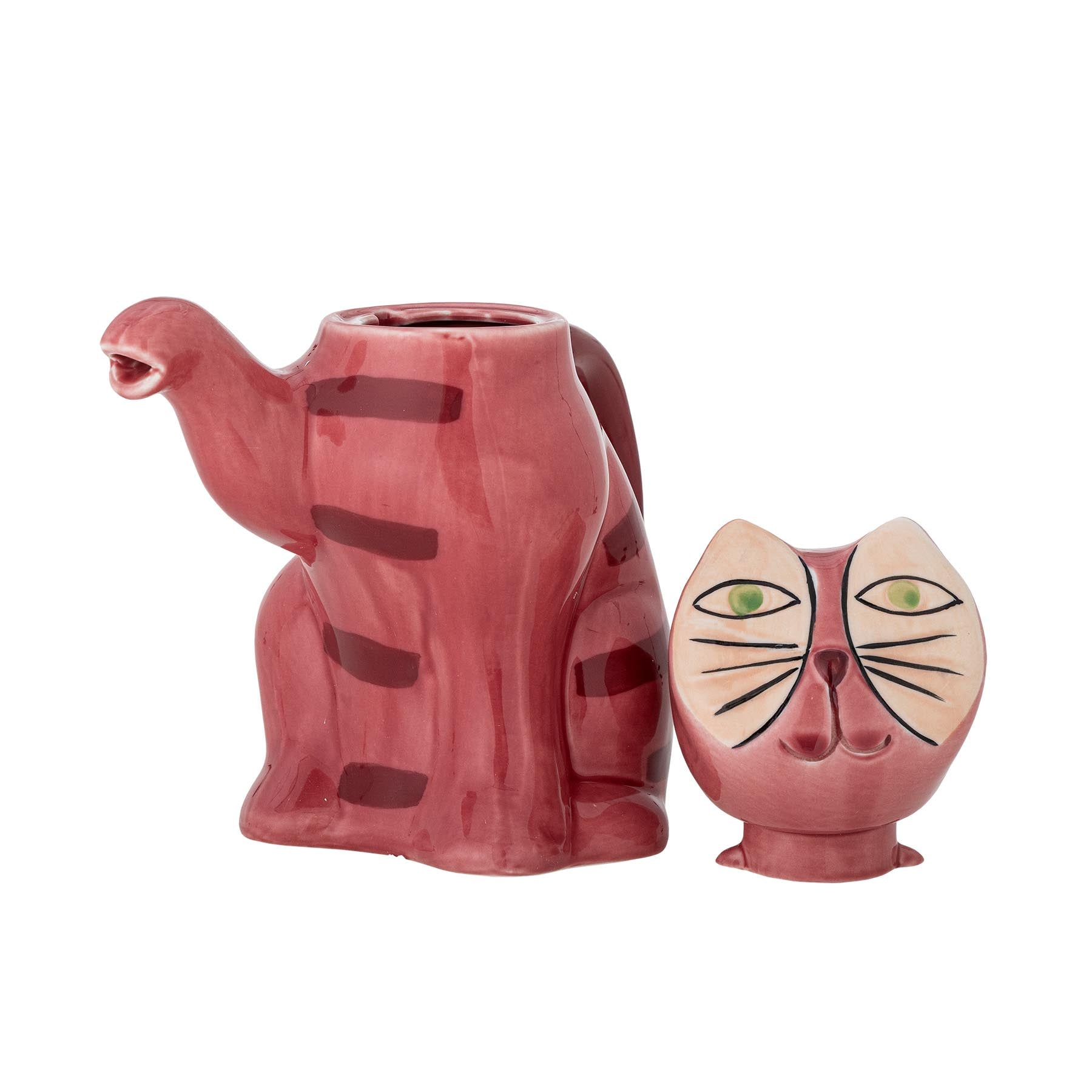 Missy Teekanne, Bunt, Steingut in Multi präsentiert im Onlineshop von KAQTU Design AG. Käsezubehör ist von Bloomingville
