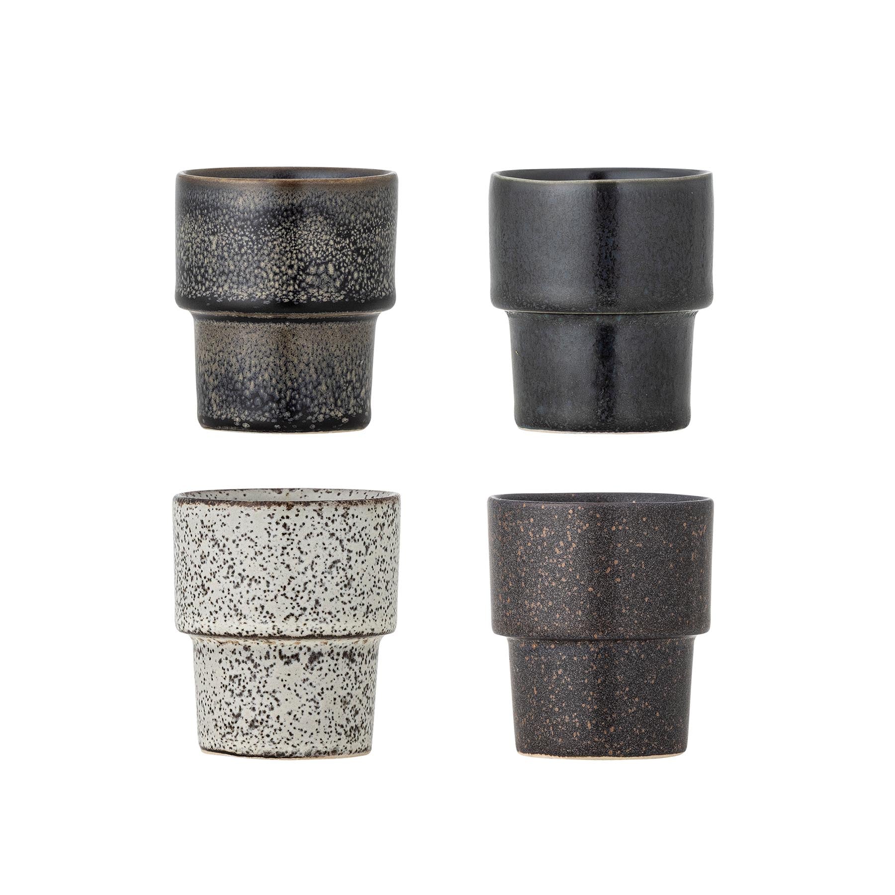 Ewan Espressotasse, Braun, Steingut in Brown präsentiert im Onlineshop von KAQTU Design AG. Tasse ist von Bloomingville