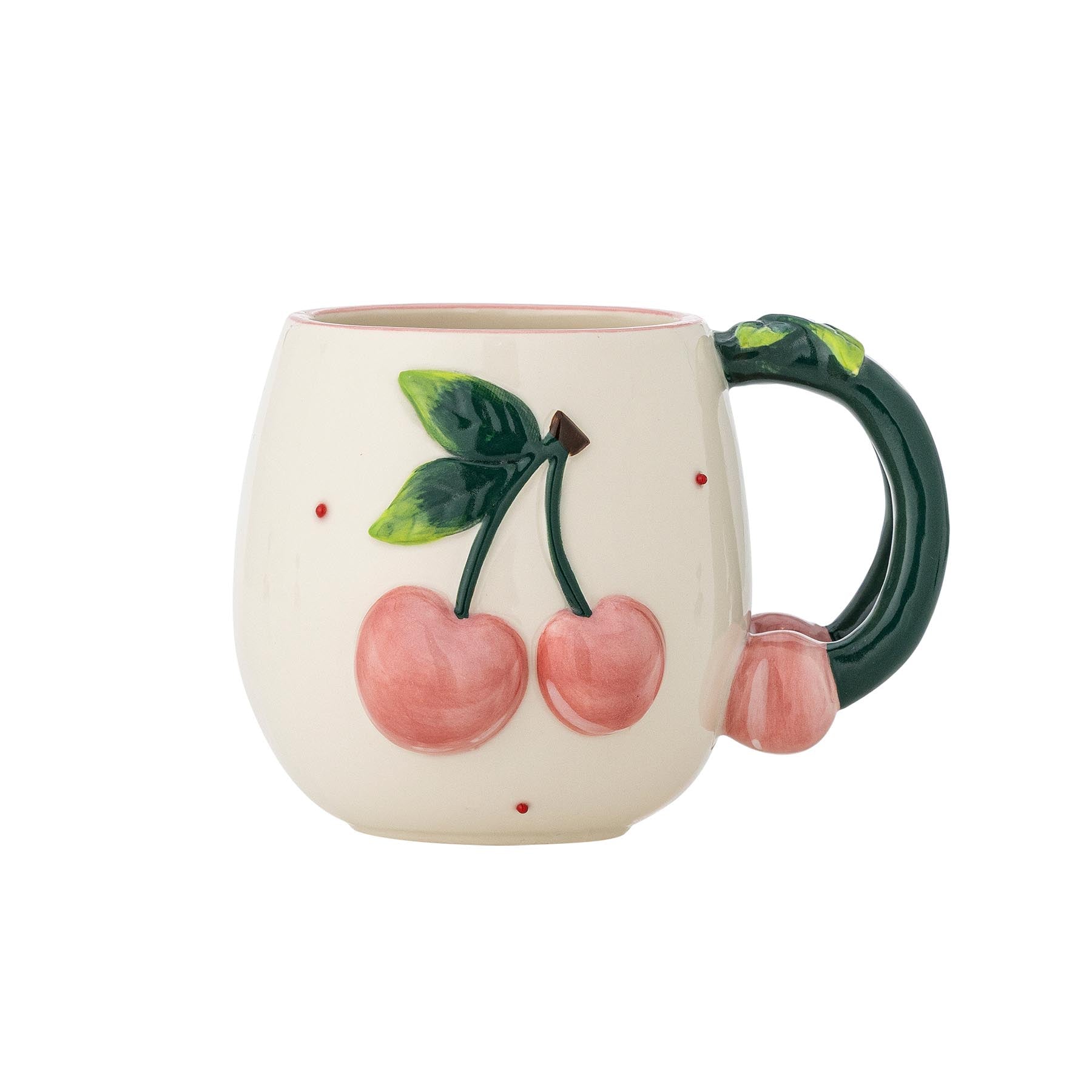 Berrie Becher, Rose, Steingut in Rose präsentiert im Onlineshop von KAQTU Design AG. Tasse ist von Creative Collection