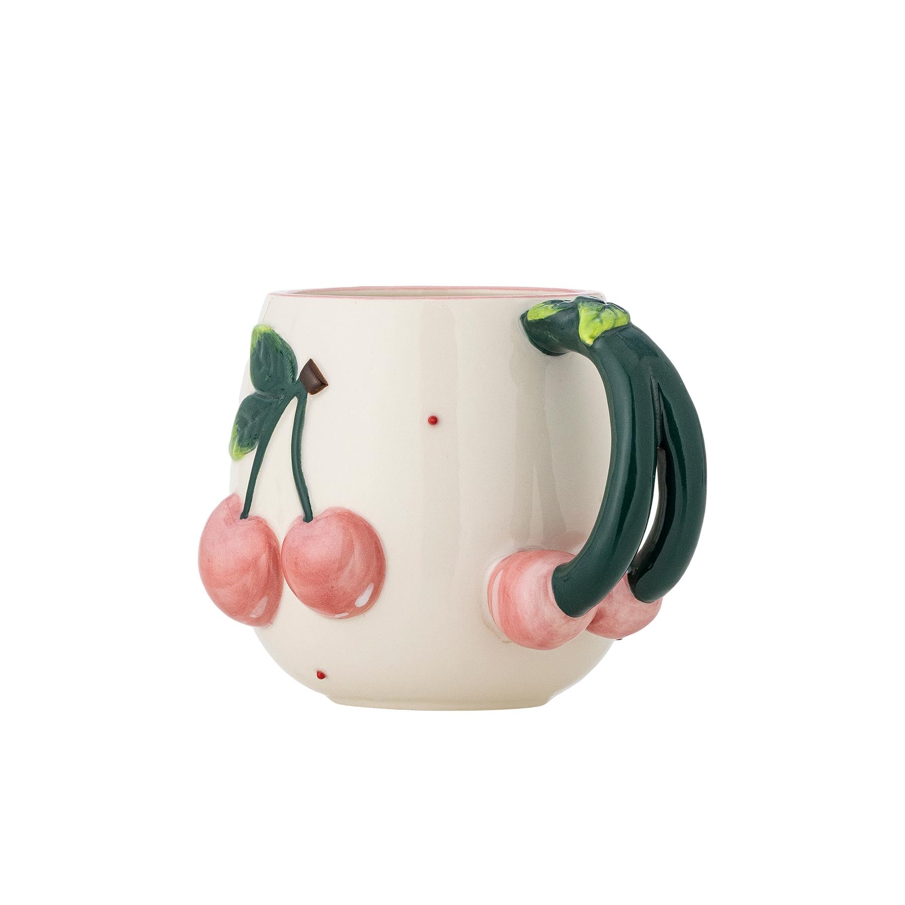 Berrie Becher, Rose, Steingut in Rose präsentiert im Onlineshop von KAQTU Design AG. Tasse ist von Creative Collection