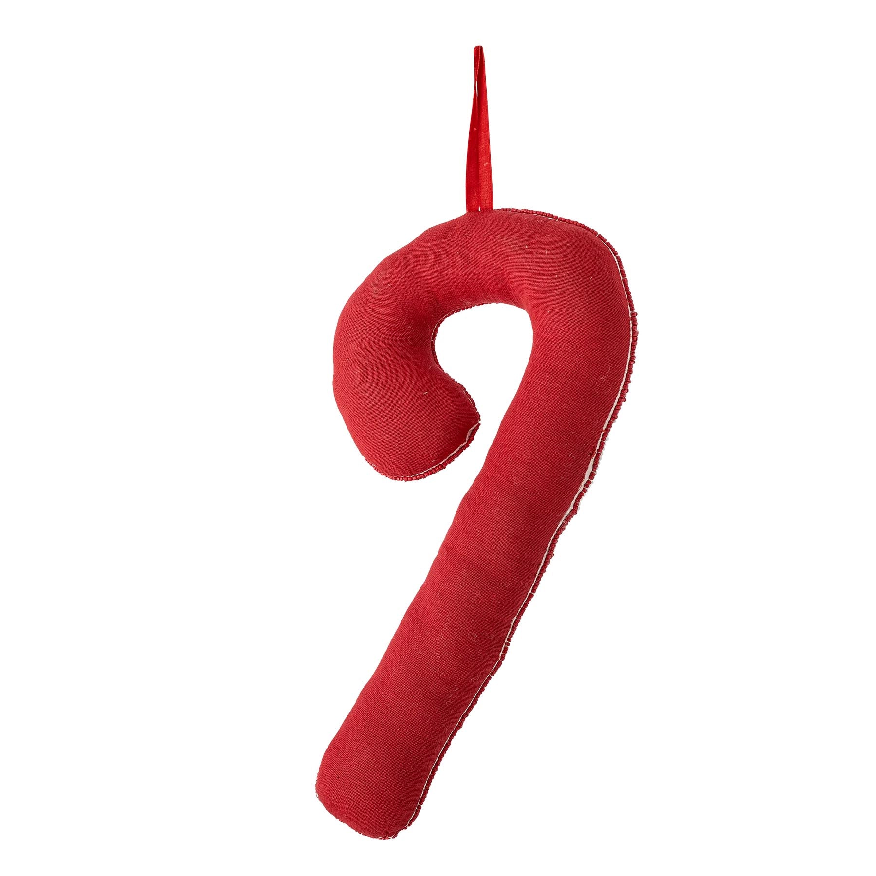 Kunai Ornament, Rot, Polyester in Red präsentiert im Onlineshop von KAQTU Design AG. Ornament ist von Bloomingville