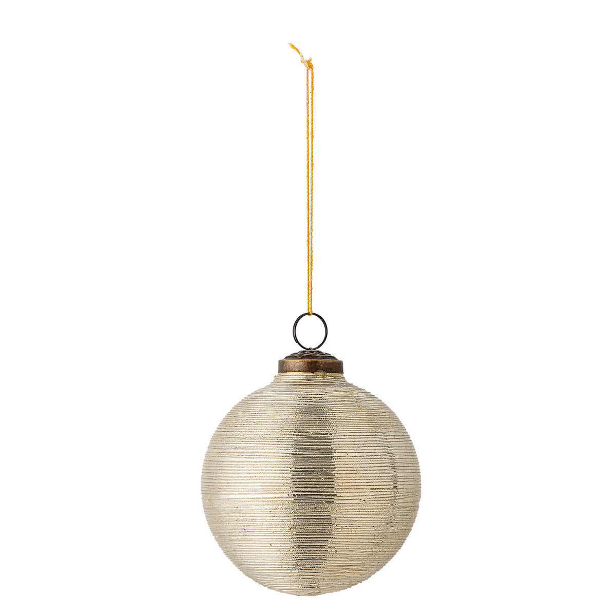 Nitin Ornament, Gold, Glas in Gold präsentiert im Onlineshop von KAQTU Design AG. Ornament ist von Bloomingville
