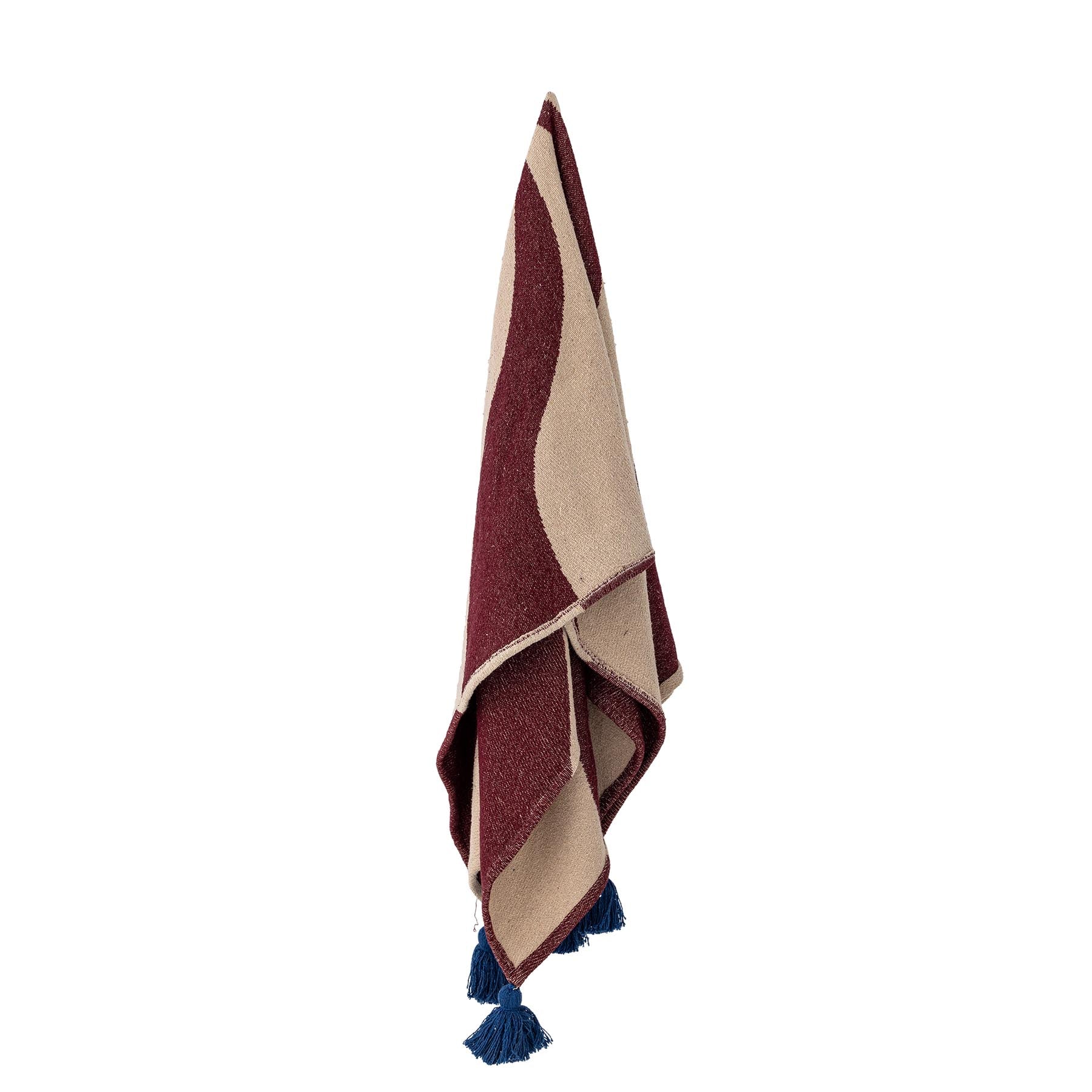 Cimmi Decke, Bunt, Recycelte Baumwolle in Multi präsentiert im Onlineshop von KAQTU Design AG. Bettüberwurf ist von Bloomingville