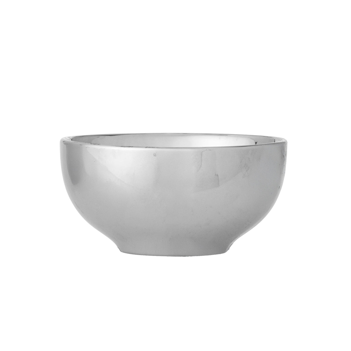 Shine Schale, Silber, Steingut in Silver präsentiert im Onlineshop von KAQTU Design AG. Schale ist von Bloomingville