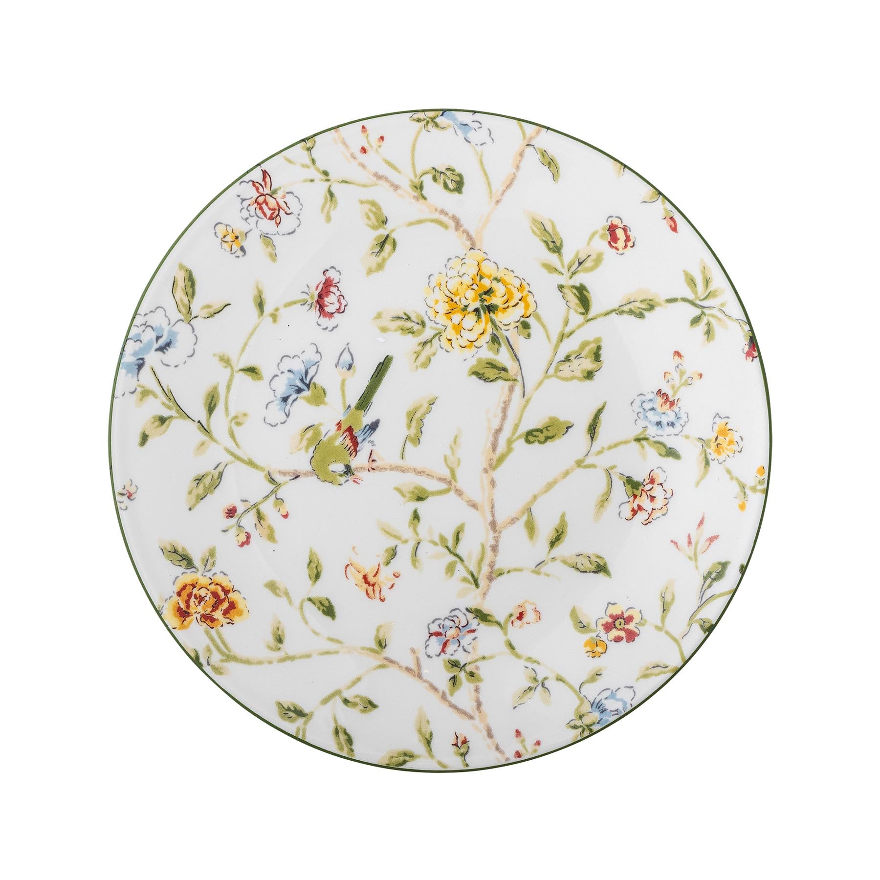 Bloomie Teller, Bunt, Steingut in Multi präsentiert im Onlineshop von KAQTU Design AG. Teller ist von Creative Collection