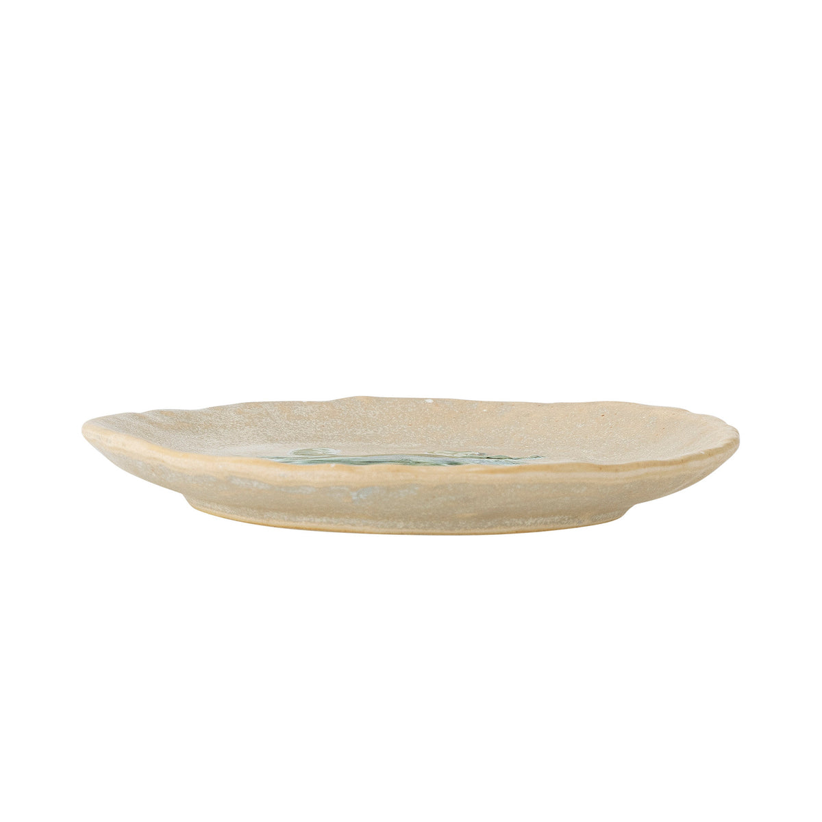 Hadden Teller, Grün, Steingut in Green präsentiert im Onlineshop von KAQTU Design AG. Teller ist von Creative Collection
