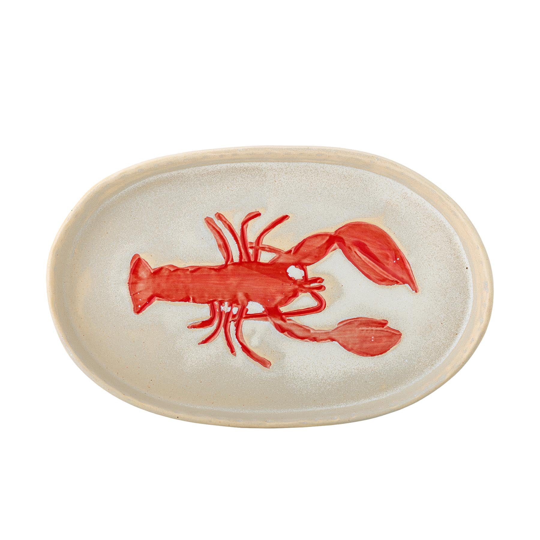 Hadden Servierplatte, Rot, Steingut in Red präsentiert im Onlineshop von KAQTU Design AG. Käsezubehör ist von Creative Collection