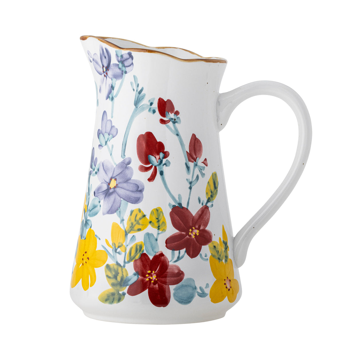 Savina Krug, Bunt, Steingut in Multi präsentiert im Onlineshop von KAQTU Design AG. Kanne ist von Creative Collection
