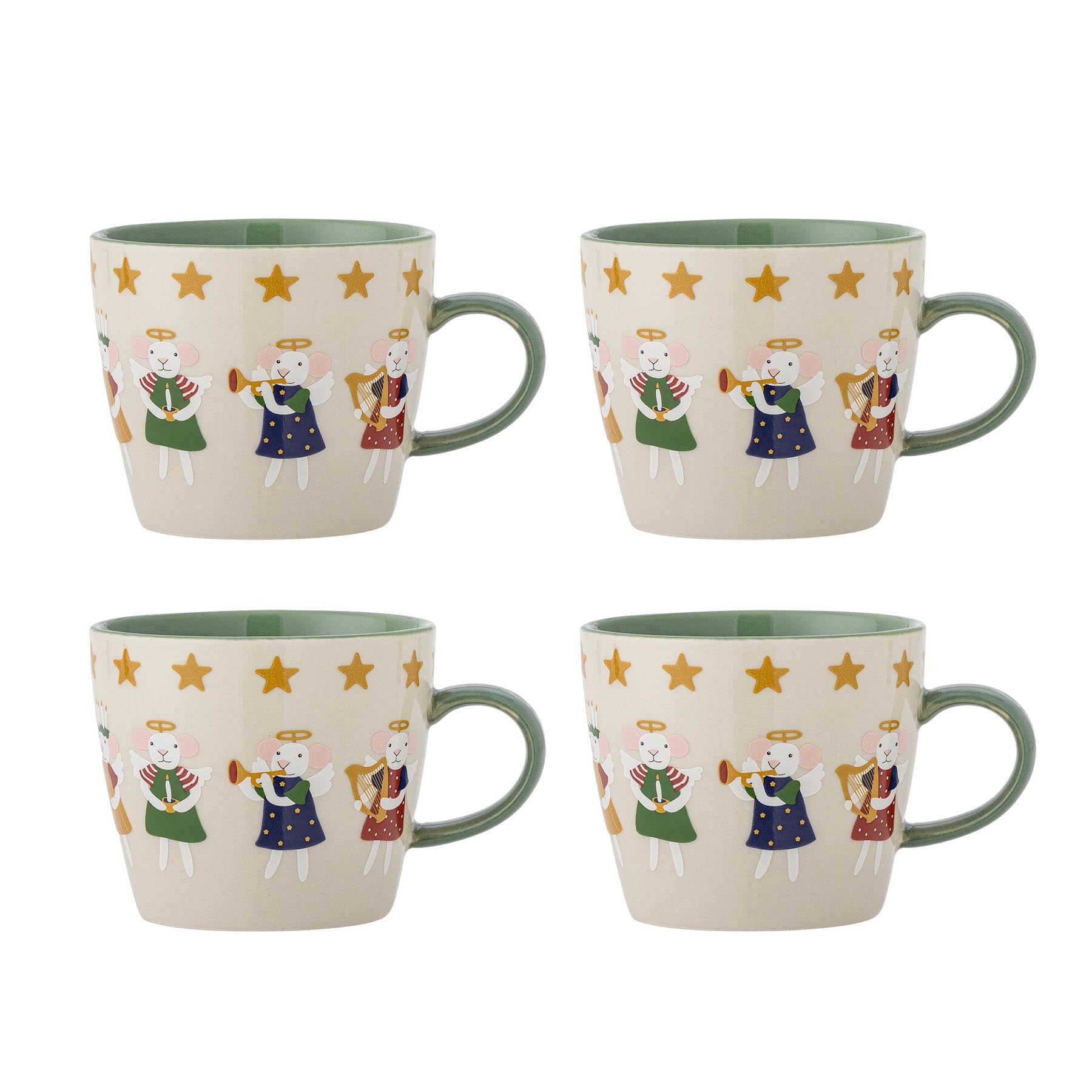 Peo Becher, Natur, Steingut in Nature präsentiert im Onlineshop von KAQTU Design AG. Tasse ist von Bloomingville
