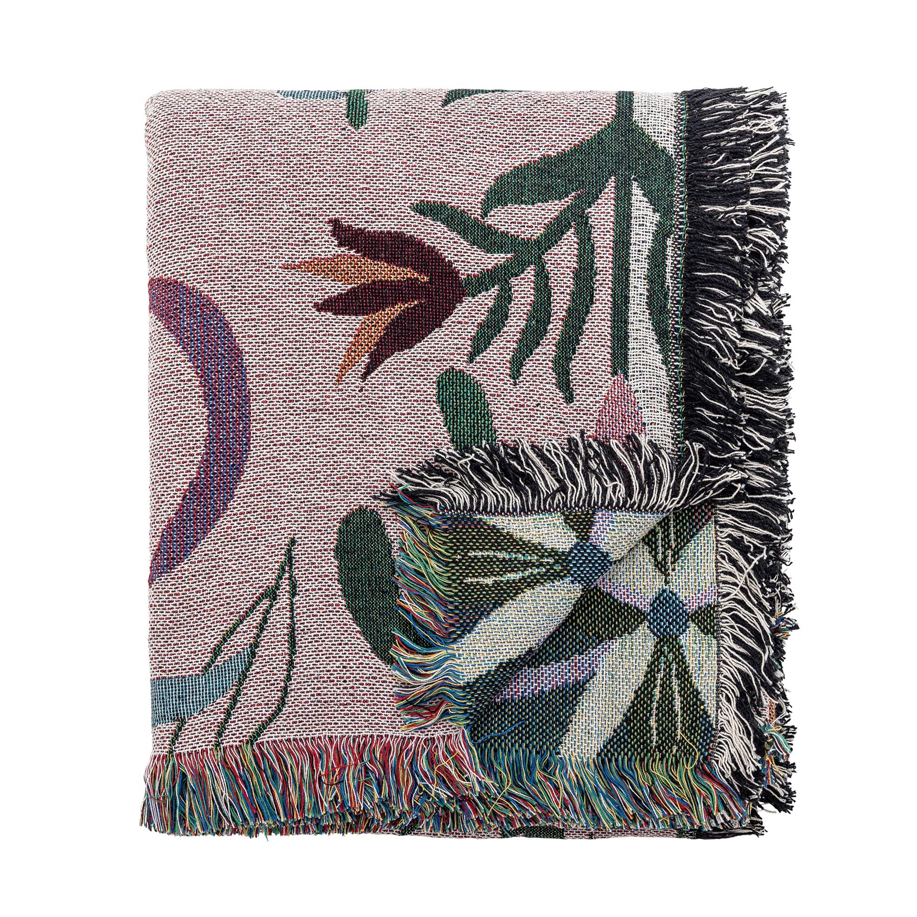Yash Decke, Bunt, Recycelte Baumwolle in Multi präsentiert im Onlineshop von KAQTU Design AG. Bettüberwurf ist von Creative Collection
