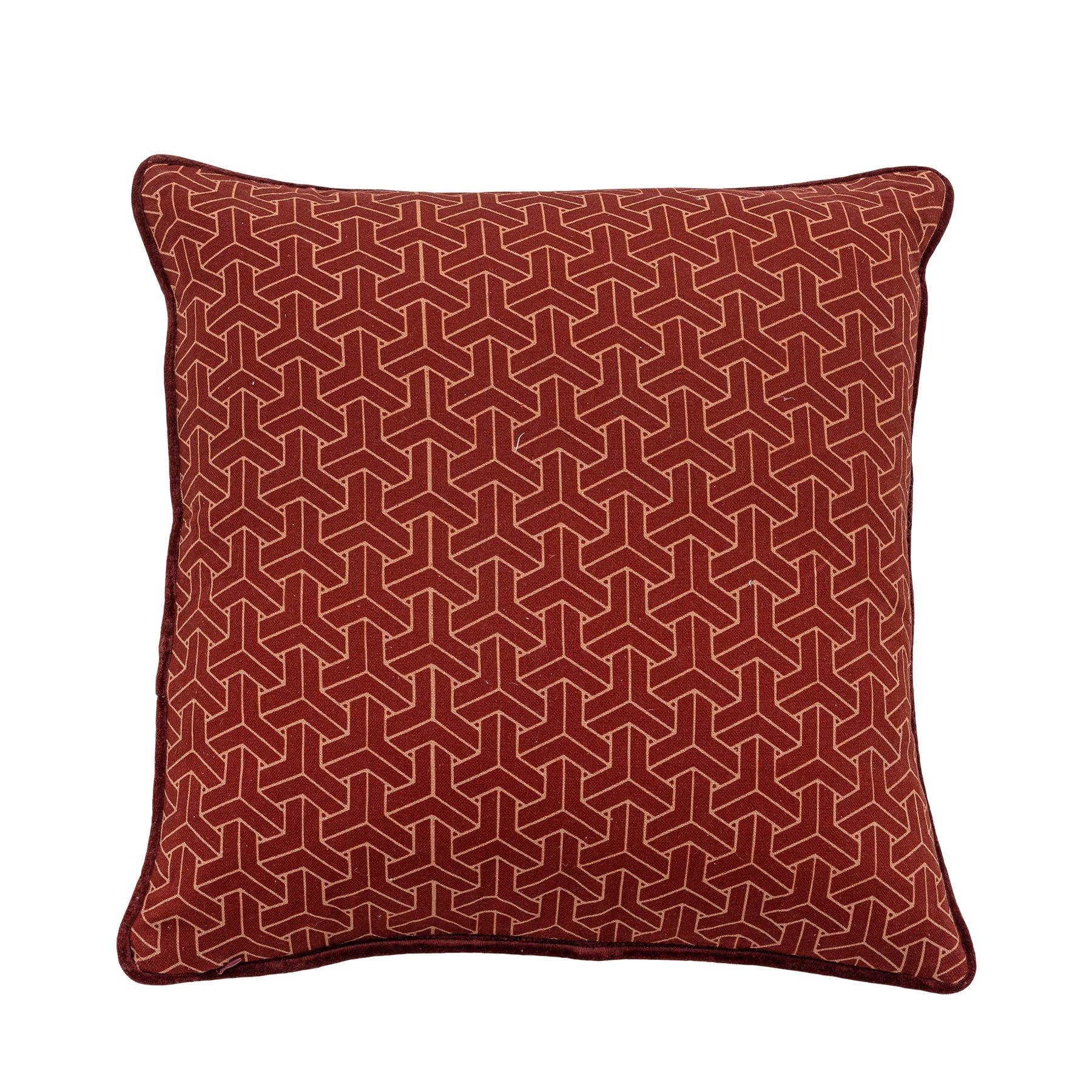 Zharai Kissen, Rot, Baumwolle in Red präsentiert im Onlineshop von KAQTU Design AG. Deko Kissenbezug ist von Creative Collection