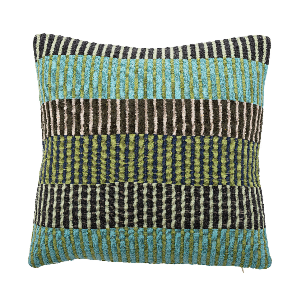 Isnel Kissen, Bunt, Recycelte Baumwolle in Multi präsentiert im Onlineshop von KAQTU Design AG. Deko Kissenbezug ist von Creative Collection