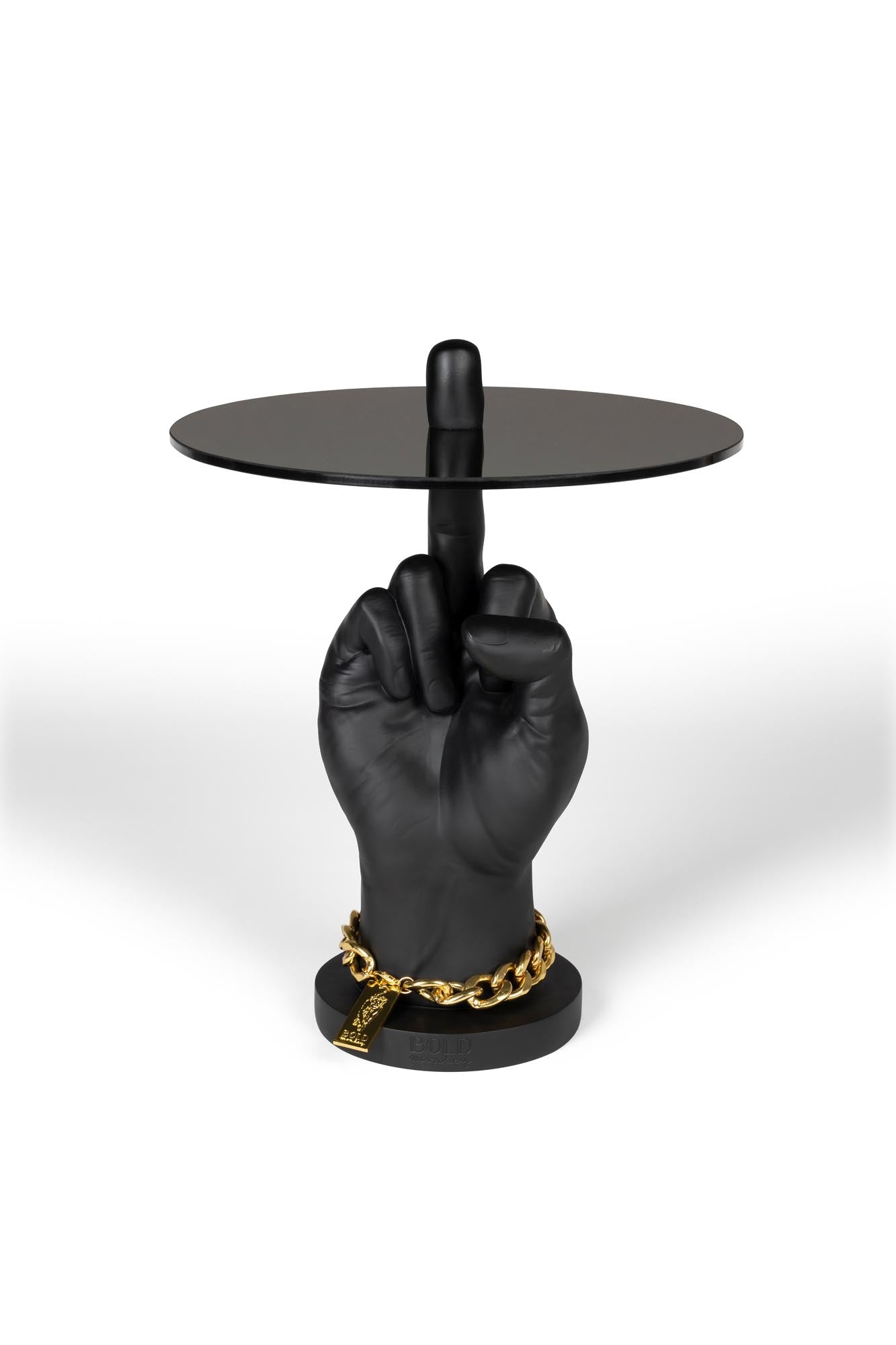 Der Fother Mucker Beistelltisch von Bold Monkey vereint stilvolle Ästhetik mit praktischer Nutzung und wertet jeden Wohnraum auf.