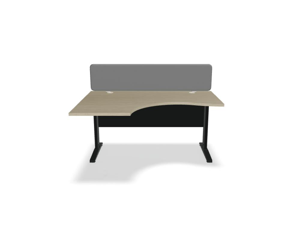 Ogi N BNG10 - Schreibtisch in Honigeiche präsentiert im Onlineshop von KAQTU Design AG. Schreibtisch ist von Mdd