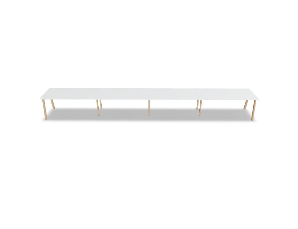 Ogi B BOB040E4 - Schreibtisch in Weiss Pastell präsentiert im Onlineshop von KAQTU Design AG. Schreibtisch ist von Mdd