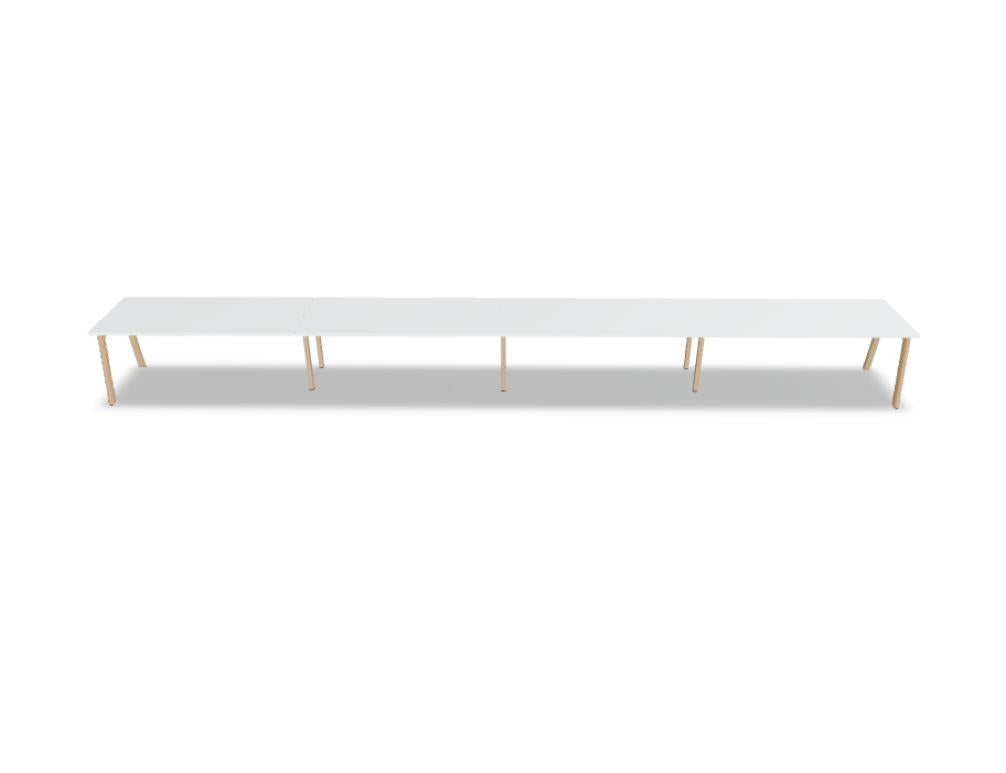 Ogi B BOB050E4 - Schreibtisch in Weiss Pastell präsentiert im Onlineshop von KAQTU Design AG. Schreibtisch ist von Mdd