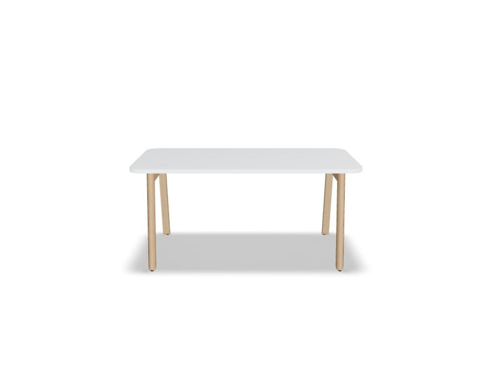 Ogi B BOBZ040 - Schreibtisch in Weiss Pastell präsentiert im Onlineshop von KAQTU Design AG. Schreibtisch ist von Mdd