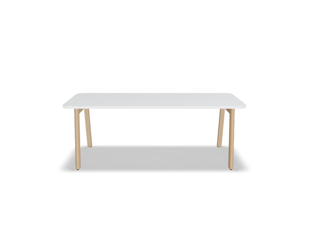 Ogi B BOBZ060 - Schreibtisch in Weiss Pastell präsentiert im Onlineshop von KAQTU Design AG. Schreibtisch ist von Mdd