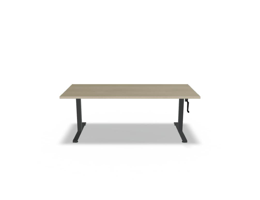 Ogi Drive BOC05 - Schreibtisch mit manueller Höhenverstellung in präsentiert im Onlineshop von KAQTU Design AG. Schreibtisch ist von Mdd
