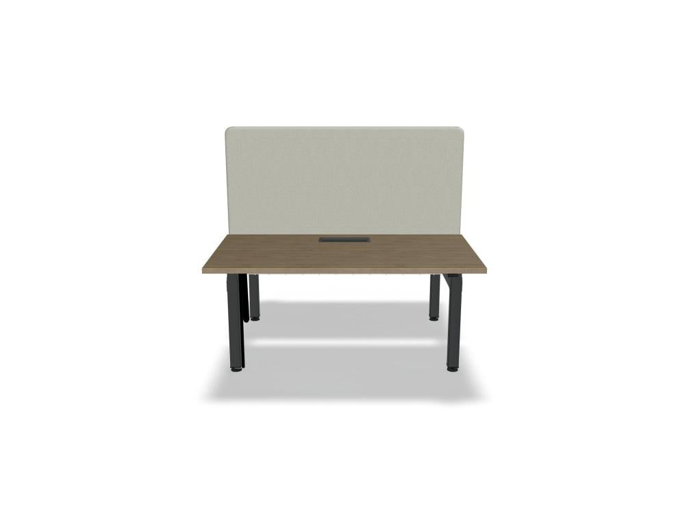 Ogi Drive Bench BOD514 - Doppelschreibtisch mit elektrischer Höhenverstellung, zweimotoriges Gestell in Honigeiche präsentiert im Onlineshop von KAQTU Design AG. Schreibtisch ist von Mdd