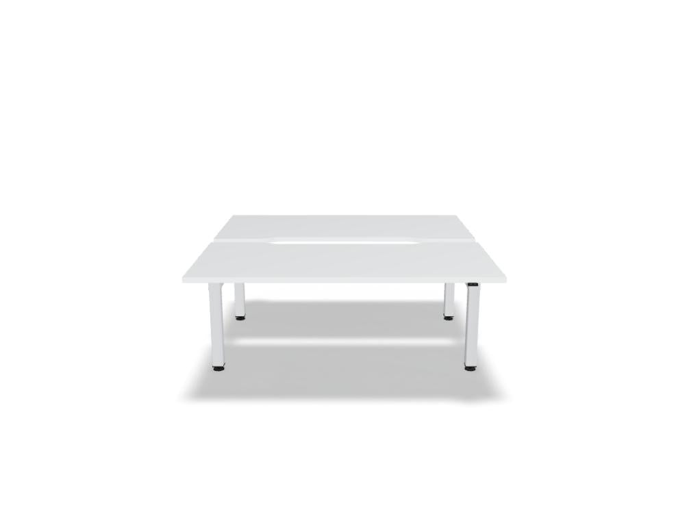 Ogi Drive Bench BOD616 - Doppelschreibtisch mit elektrischer Höhenverstellung, zweimotoriges Gestell in Honigeiche präsentiert im Onlineshop von KAQTU Design AG. Schreibtisch ist von Mdd
