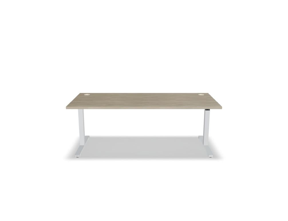 Ogi Drive BOD68 - Schreibtisch elektrisch höhenverstellbar, zweimotoriges Gestell in Honigeiche präsentiert im Onlineshop von KAQTU Design AG. Schreibtisch ist von Mdd