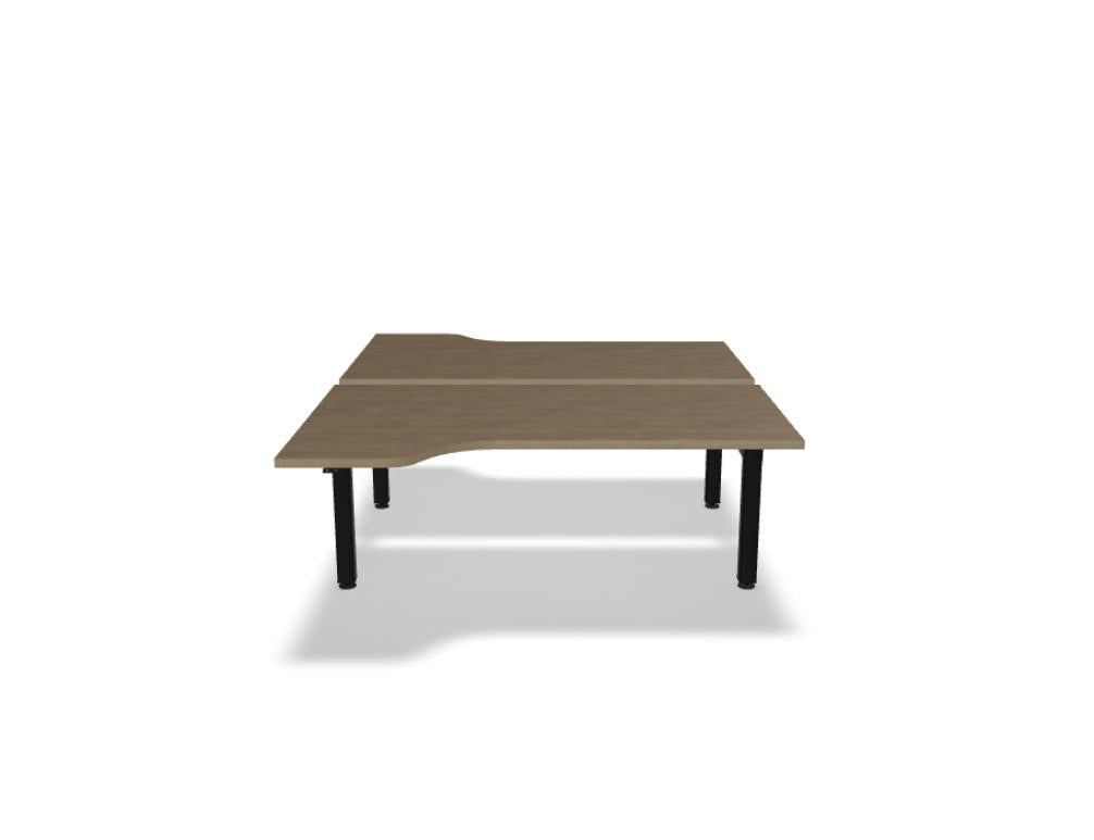 Ogi Drive Bench BODK616 - Doppelschreibtisch mit elektrischer Höhenverstellung, zweimotoriges Gestell in Honigeiche präsentiert im Onlineshop von KAQTU Design AG. Schreibtisch ist von Mdd
