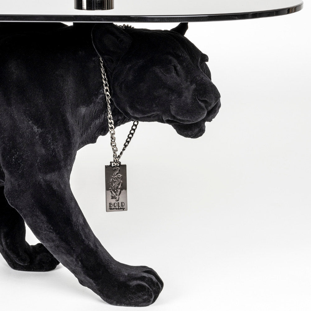DOPE AS HELL Beistelltisch in Schwarz präsentiert im Onlineshop von KAQTU Design AG. Couchtisch ist von Bold Monkey