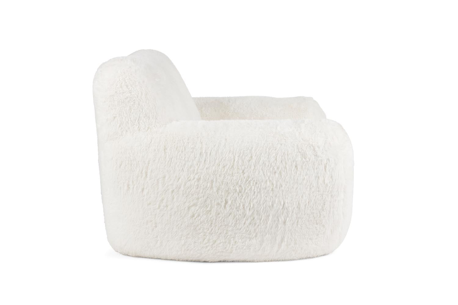 Genießen Sie den einzigartigen Lounge Stuhl Cuddle the Yeti von Bold Monkey. Weicher Plüsch und elegantes Design für entspannte Momente.