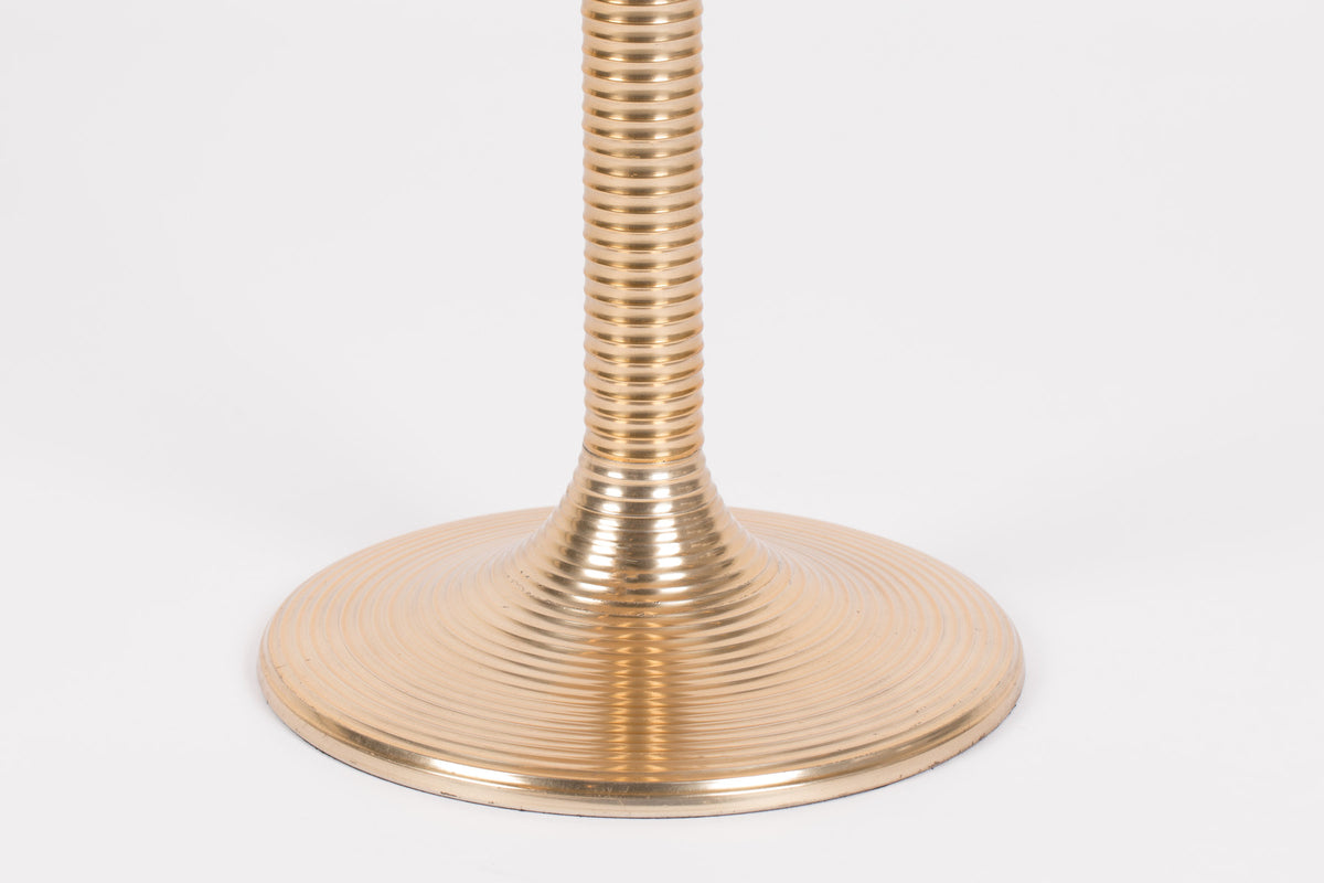 HYPNOTISING ROUND Beistelltisch in Gold präsentiert im Onlineshop von KAQTU Design AG. Beistelltisch ist von Bold Monkey