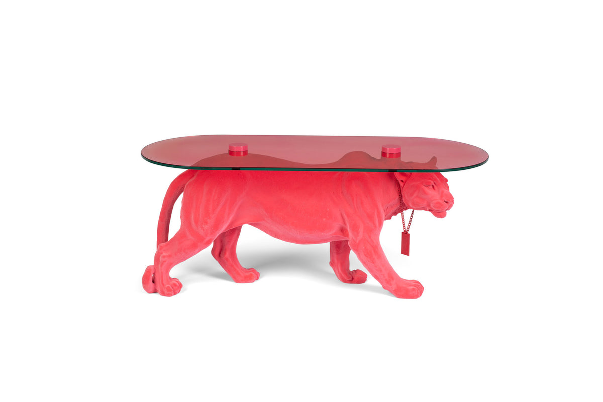 DOPE AS HELL Beistelltisch in Pink präsentiert im Onlineshop von KAQTU Design AG. Couchtisch ist von Bold Monkey