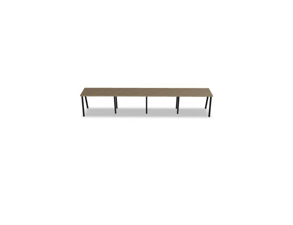 Ogi M BOM10E4 - Schreibtisch in Honigeiche präsentiert im Onlineshop von KAQTU Design AG. Schreibtisch ist von Mdd