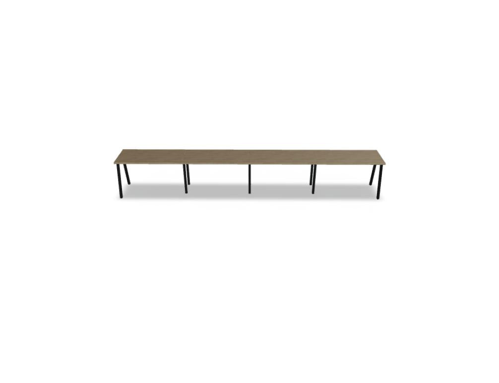 Ogi M BOM12E4 - Schreibtisch in Honigeiche präsentiert im Onlineshop von KAQTU Design AG. Schreibtisch ist von Mdd