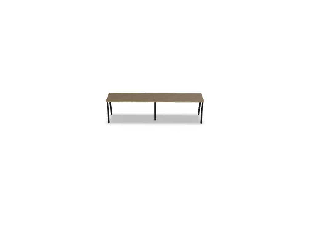 Ogi M BOM14E2 - Schreibtisch in Honigeiche präsentiert im Onlineshop von KAQTU Design AG. Schreibtisch ist von Mdd